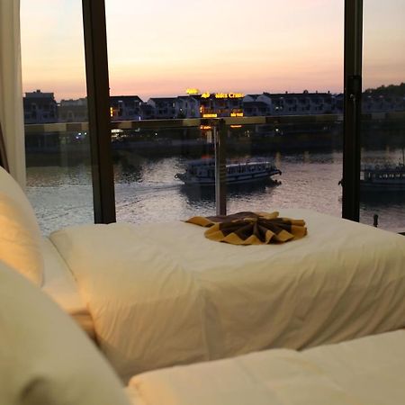 Moc Tra Hotel Tuan Chau Ha Long Bagian luar foto