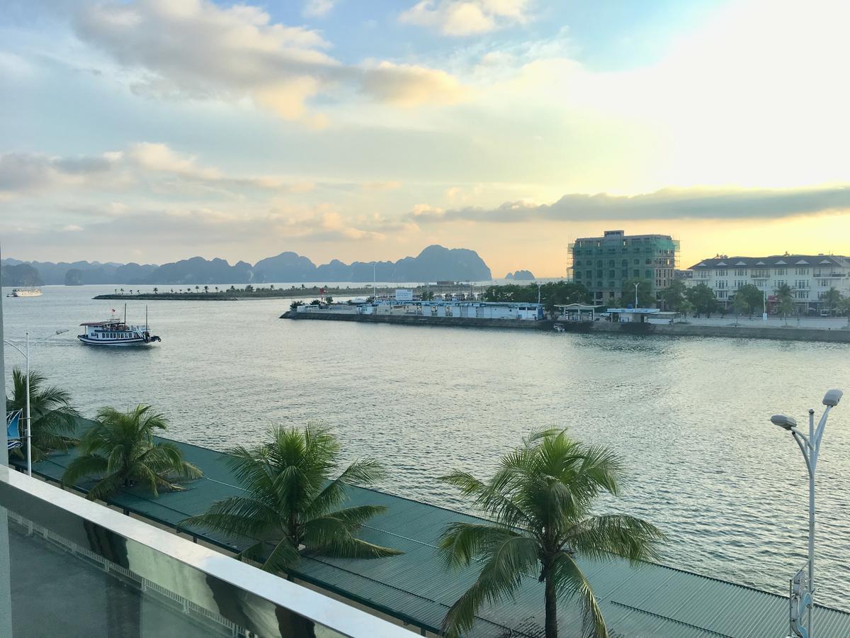 Moc Tra Hotel Tuan Chau Ha Long Bagian luar foto
