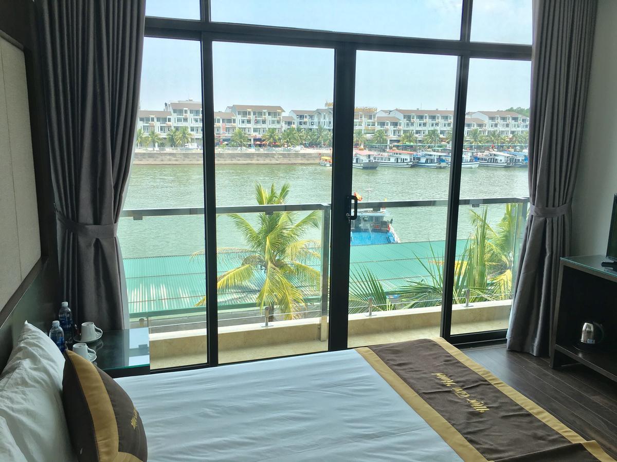 Moc Tra Hotel Tuan Chau Ha Long Bagian luar foto