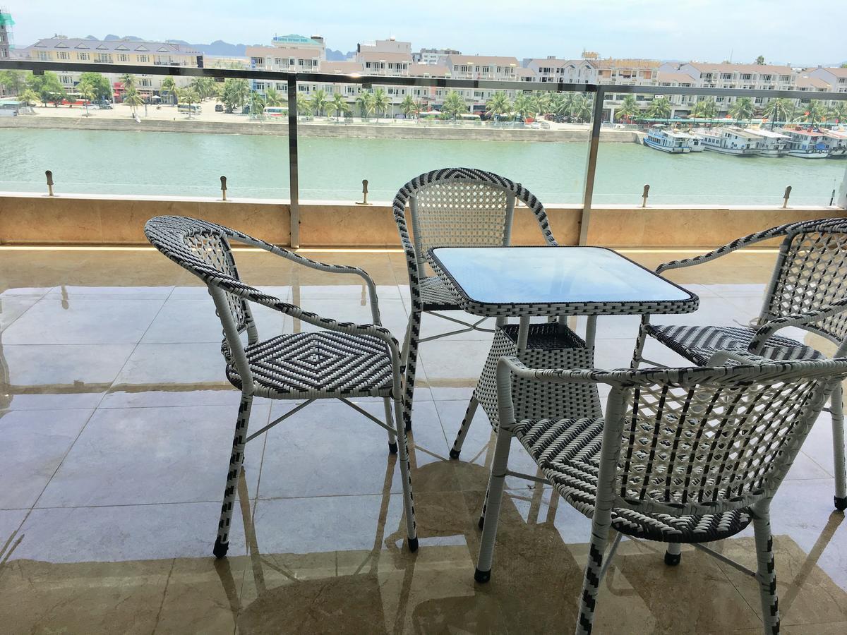 Moc Tra Hotel Tuan Chau Ha Long Bagian luar foto