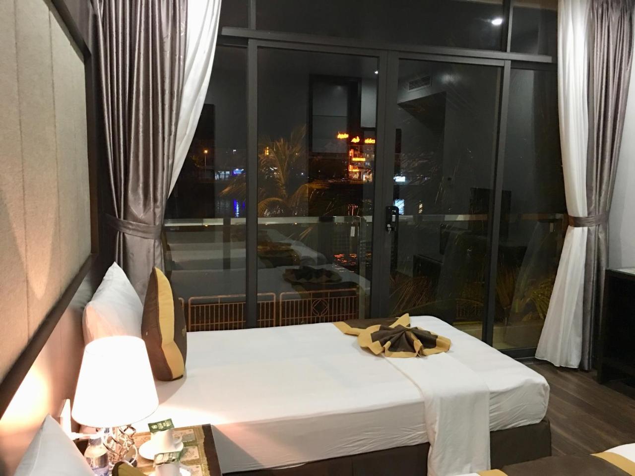 Moc Tra Hotel Tuan Chau Ha Long Bagian luar foto