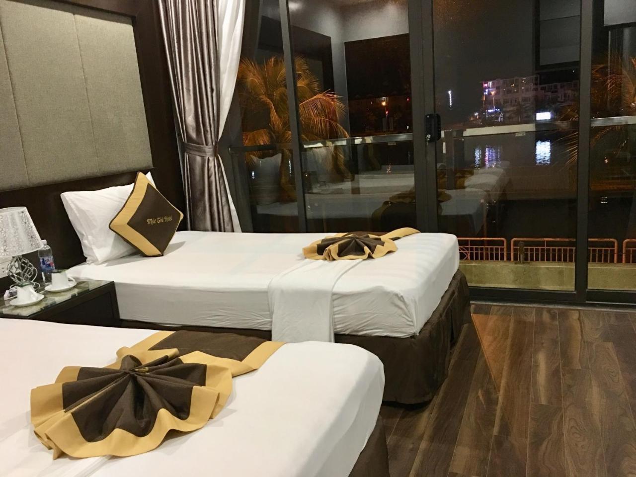 Moc Tra Hotel Tuan Chau Ha Long Bagian luar foto