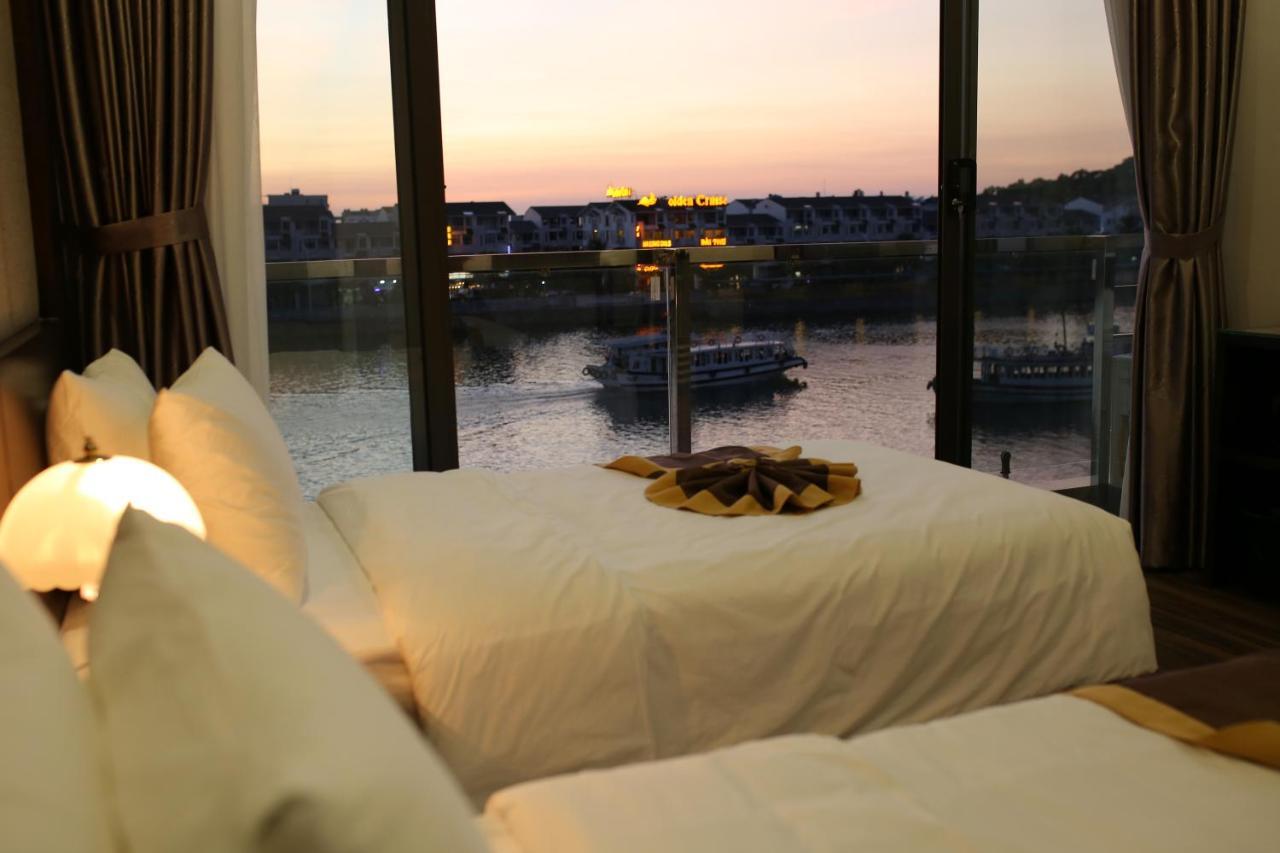 Moc Tra Hotel Tuan Chau Ha Long Bagian luar foto