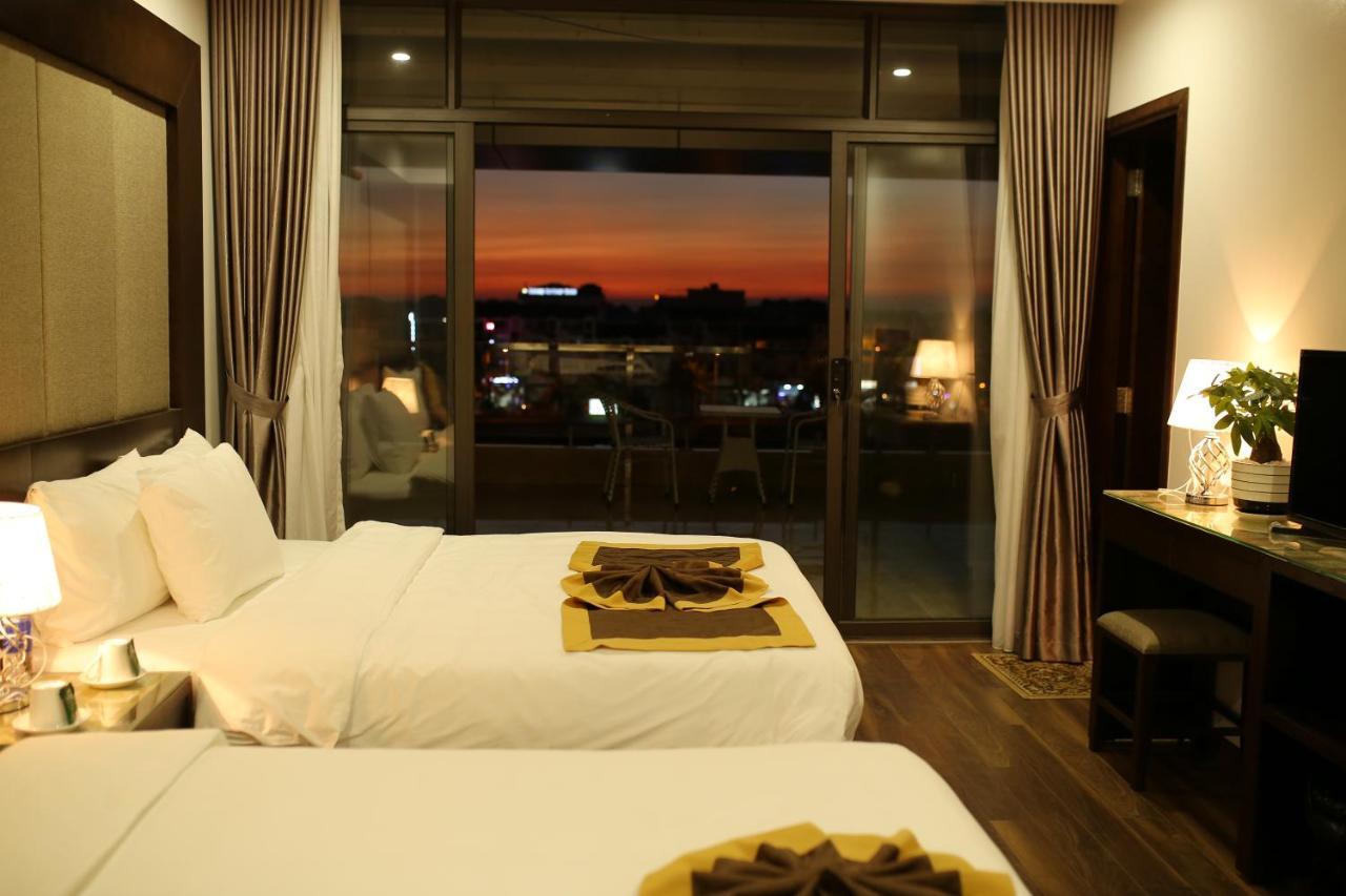 Moc Tra Hotel Tuan Chau Ha Long Bagian luar foto